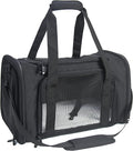 Soft Sided Carrier for Small Medium Cats Dogs, TSA Airline Approved Collapsible by NextFri