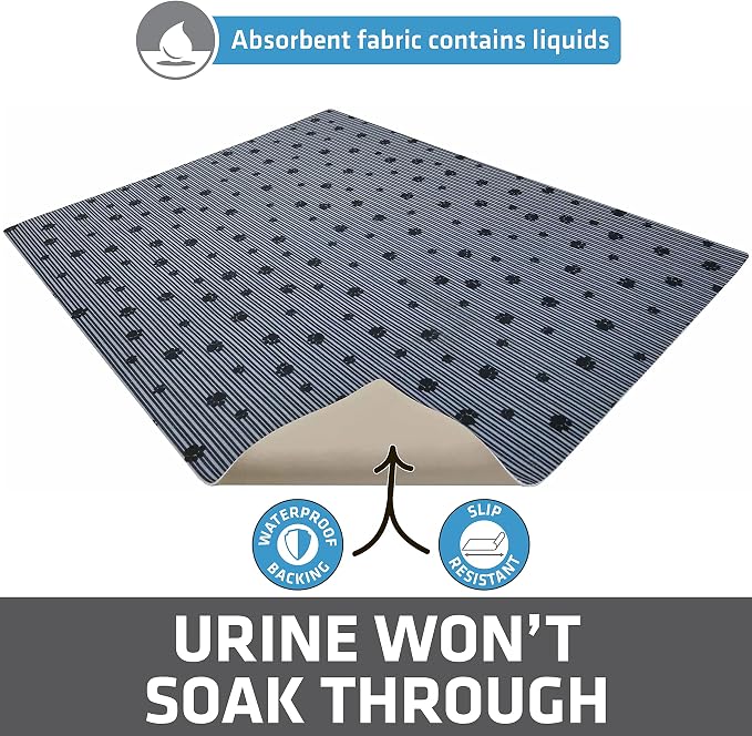 Drymate Cat Litter Box Mat, Litter Trapping Mat, Waterproof, Urine-Proof - Image 4
