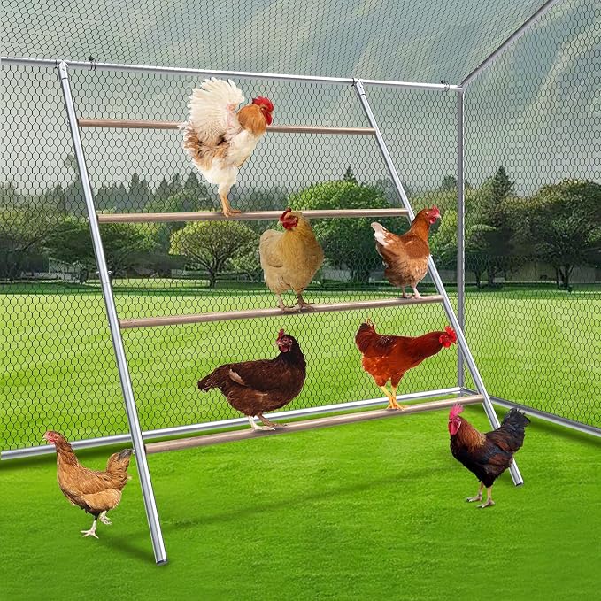 Chicken Perch, Chicken Coop Roosting Perch by Airynee