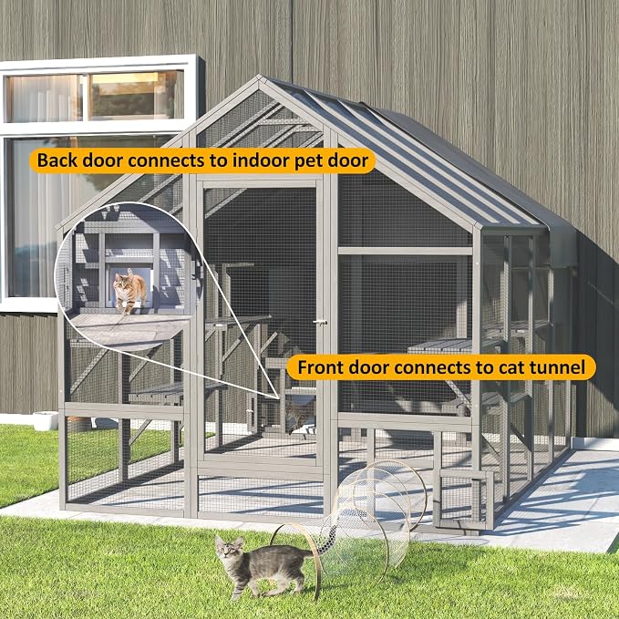 Cat Catio, Large Catio Outdoor Cat Enclosure - Image 4