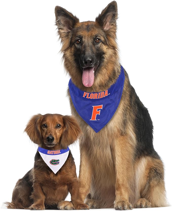 Pets First Collegiate Pet Accessories, Reversible Bandana, Florida Gators - Image 5