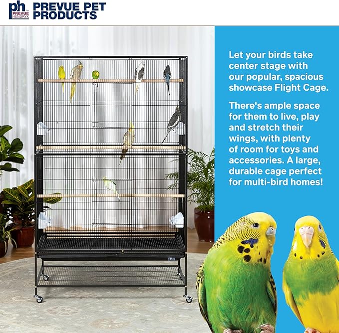 Prevue Hendryx Pet Products Wrought Iron Flight Cage - Image 2