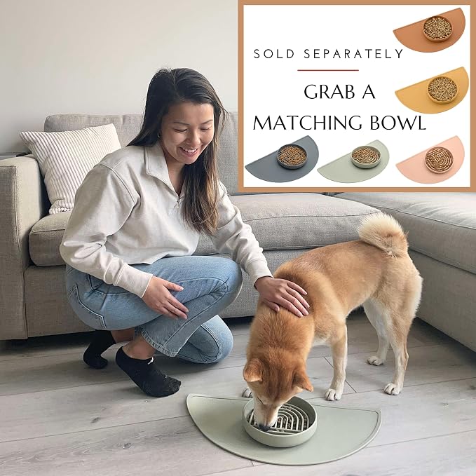 Should We Go - Waterproof Silicone Pet Food Mat - Non-Slip, Spill-Proof Feeding - Image 7