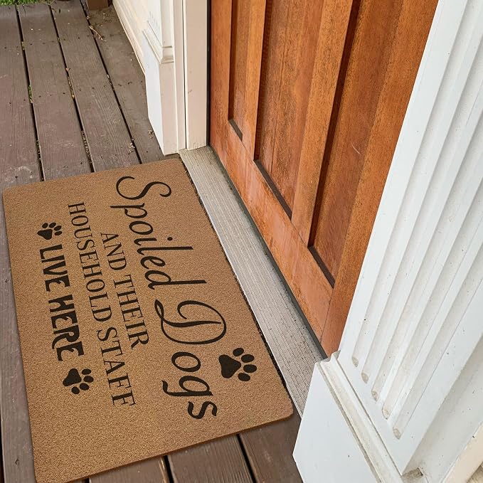 Funny Spoiled Dog Door Mats, Dog Mat - Image 4