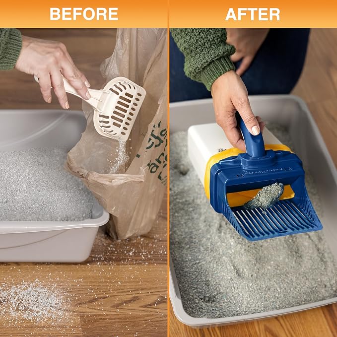 Neater Pet Brands Neater Scooper XL Cat Litter Scoop, 195 Refill Bags – - Image 8