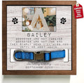 Customized Dog Picture Frames Pet Memorial Gifts Loss Dog Cat Grieving Picture by Bfigift