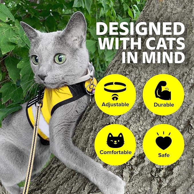 Kitty Holster Reflective Cat Harness – High-Visibility Cat Harness - Image 4