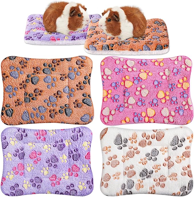 Tuanse 4 Pack Ultra Soft Dog Cat Bed Mat Small Animal Guinea Pig Bed by Tuanse