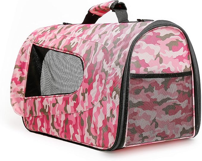 Pawer 18” x 11”x 11” Soft-Sided Foldable Airline Approved Pet Carrier - Image 6