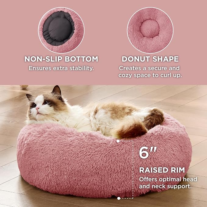 Bedsure Calming Cat Beds for Indoor Cats - Image 3