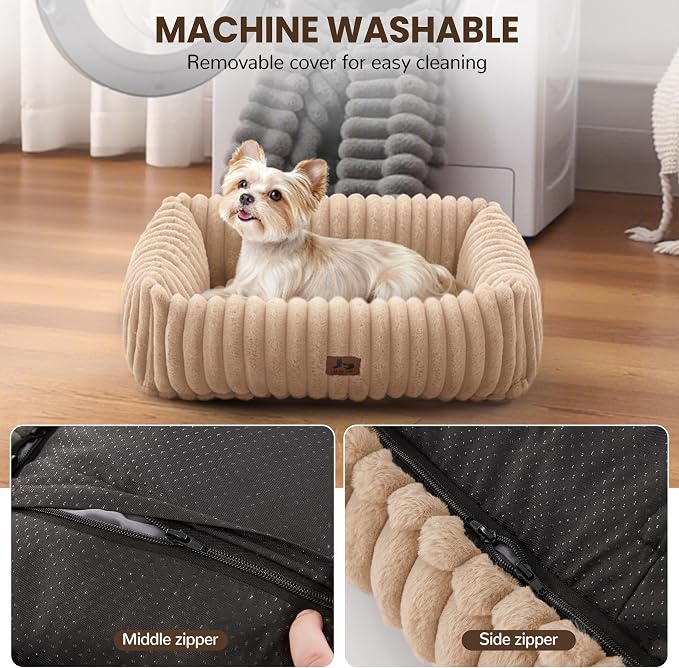 Washable Dog Bed for Small Medium Dogs - Image 7