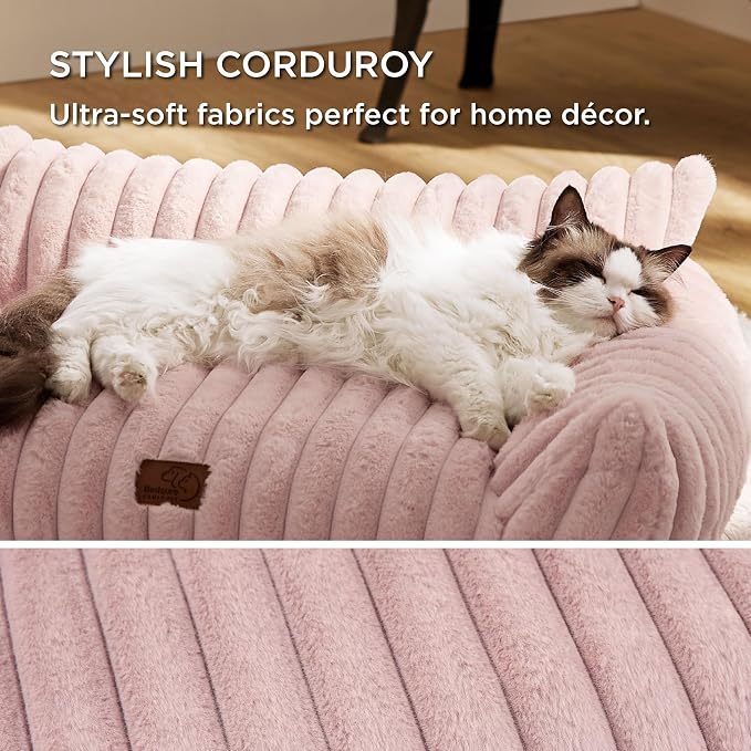 Bedsure ComfyFleece™ Cute Dog Couch - Image 4