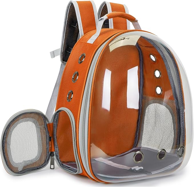 Cat Bubble Backpack Carrier for Small Medium Dogs Cats Carrying Bag, Airline - Image 3