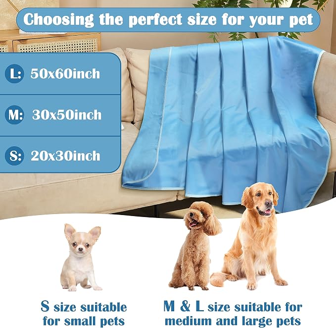 Kritter Planet Waterproof Cooling Dog Mat, Soft Pet Blanket - Image 7