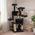 SHA CERLIN 65in Larger Cat Tree Tower Condo by SHACERLIN