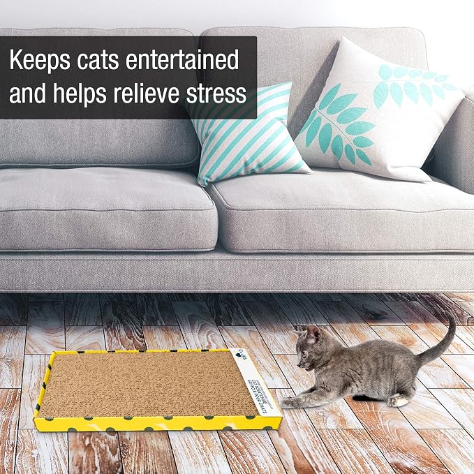 Our Pets Cosmic Cat Scratcher, North-American Grown Catnip Included, Reversible - Image 3