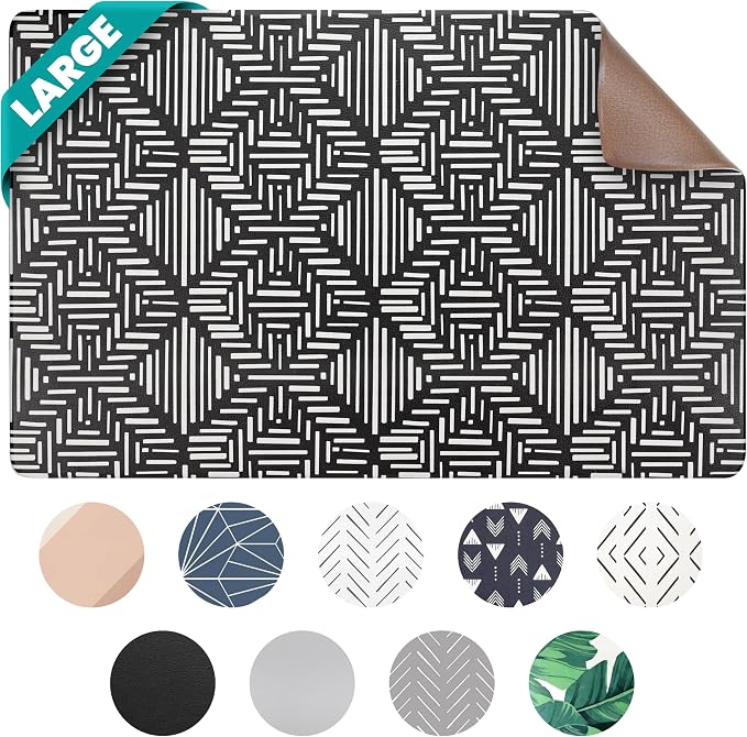 NALALAS Large Dog Mat for Food and Water, Cat Feeding Mat | Large Waterproof by NALALAS