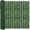 Artificial Fence Privacy Screen: 5FT x 50FT UV-Anti Faux Greenery Backdrop Ivy by ODTORYHOME
