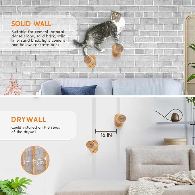2-Pack Cat Wall Steps - Image 4