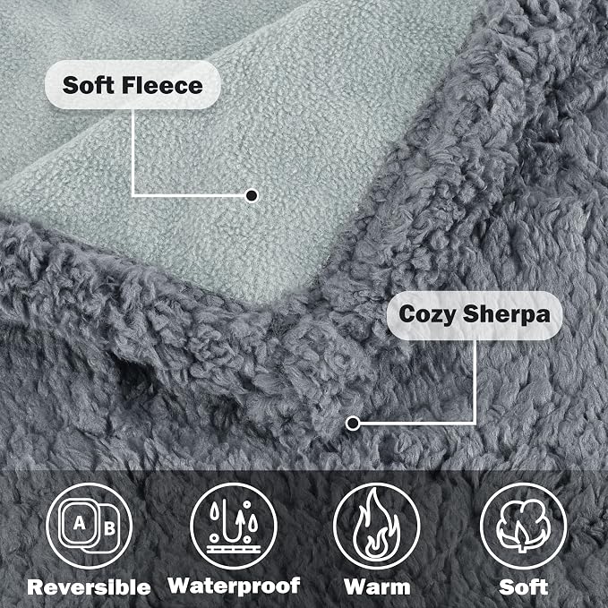 Kritter Planet Waterproof Bed Blanket - Image 4