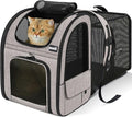 Pecute Cat Backpack Carrier Expandable, Pet Backpack by pecute