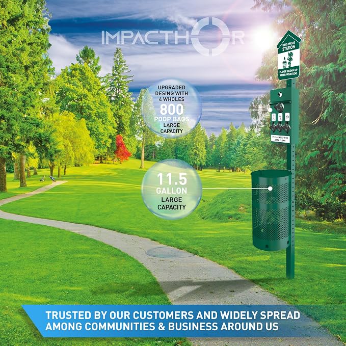 Dog Waste Station Outdoor Pet Waste Station- Desing - Image 2