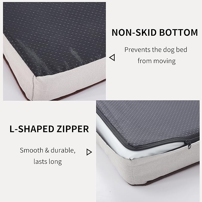 Orthopedic Memory Foam Dog Bed, Cooling Dog Beds - Image 4