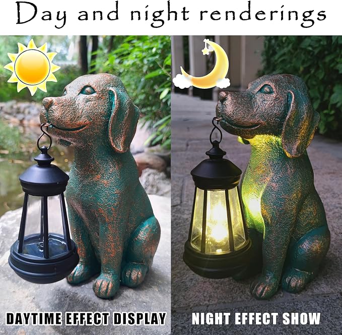 Dog Garden Statue Outdoor Décor - Image 6