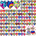 Sanwuta 120 Pcs Rainbow Tie Dye Dog Bandanas by Sanwuta