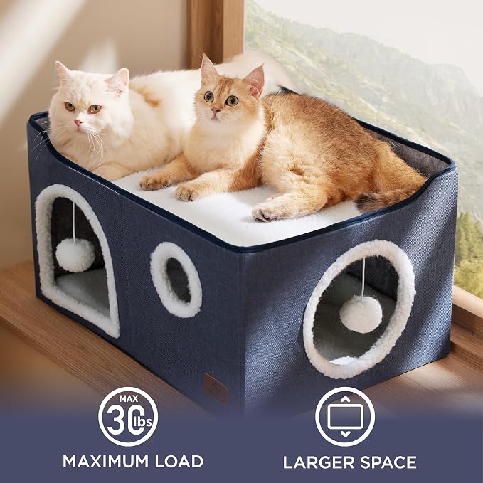 Bedsure Large Cat Beds for Indoor Cats - Image 4