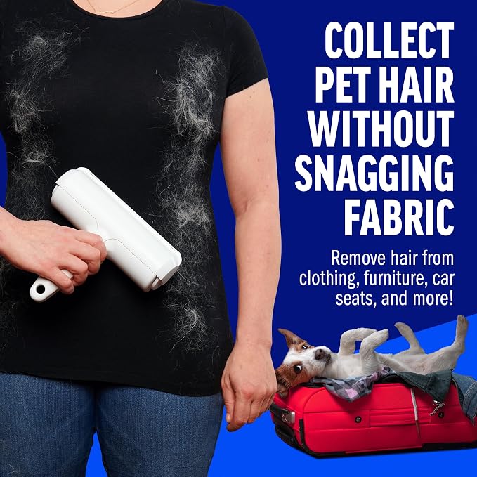 ChomChom Roller Pet Hair Remover – Original Size Reusable Lint Roller - Image 5