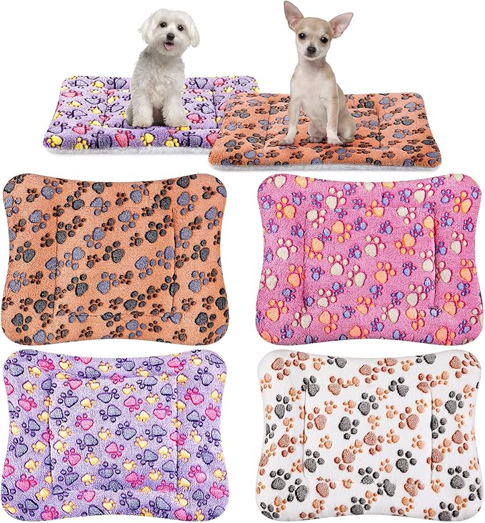 Tuanse 4 Pack Ultra Soft Dog Cat Bed Mat Small Animal Guinea Pig Bed by Tuanse