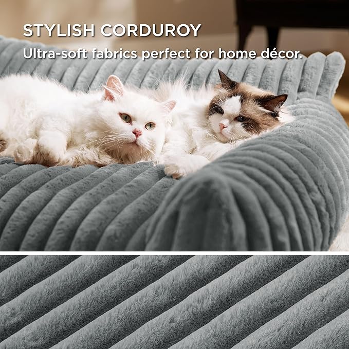 Bedsure ComfyFleece™ Cute Dog Couch - Image 4