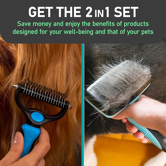 Maxpower Planet Dog Rake and Dog Hair Brush - Image 8