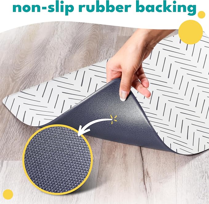 NALALAS Large Dog Mat for Food and Water, Cat Feeding Mat | Large Waterproof - Image 3