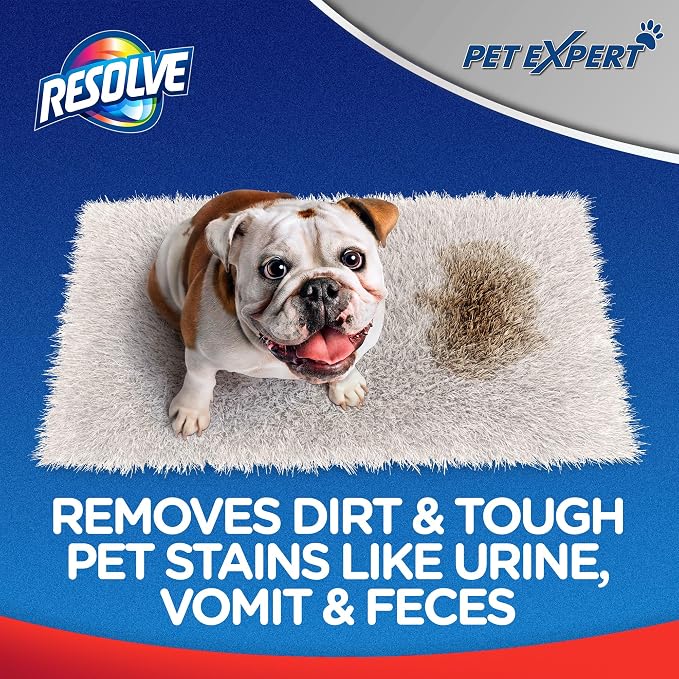 Resolve Pet Expert Stain and Odor Remover, Carpet Cleaner, Pet Stain and Odor - Image 4