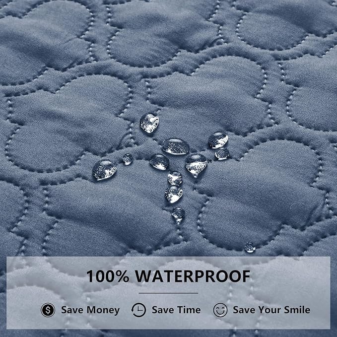 Waterproof Blanket for Bed, Reversible Dog Couch Cover Pet Sofa Furniture - Image 2