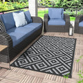 GENIMO Outdoor Rugs 3x5 Waterproof, Reversible Mats, Outdoor Area Rug, Plastic by GENIMO