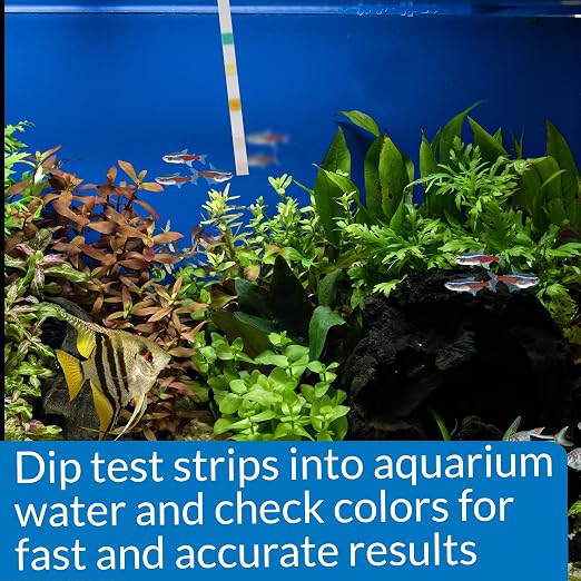 API 5-IN-1 TEST STRIPS Freshwater and Saltwater Aquarium Test Strips 100-Count - Image 7