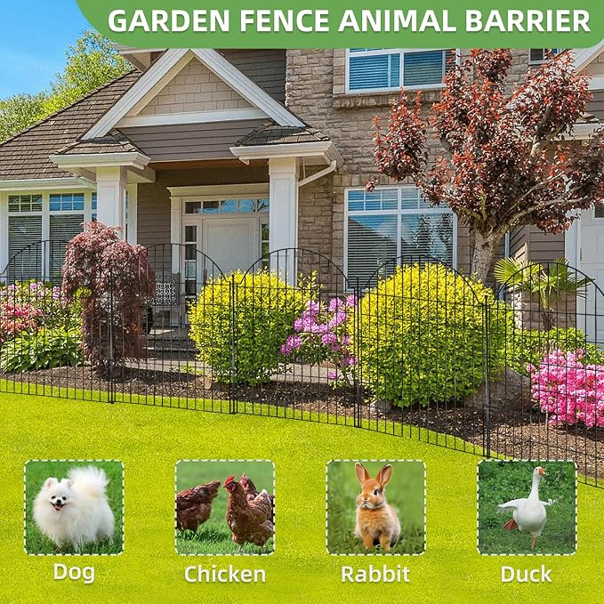 5 Panels Decorative Garden Fencing - Image 7