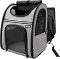 Zavothy Cat Backpack Carrier, Expandable Airline Approved Pet Backpack by Zavothy