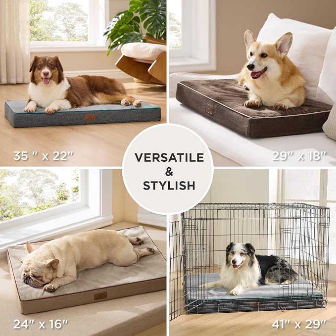 Bedsure Memory Foam Dog Crate Bed - Image 7