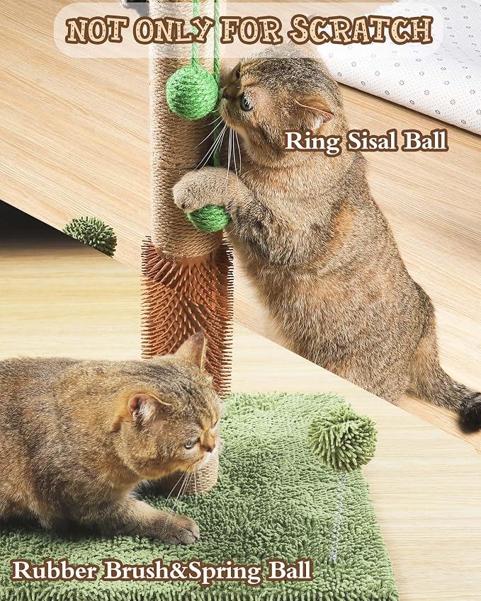 ANWA 35" Tall Cat Scratching Post - Image 4