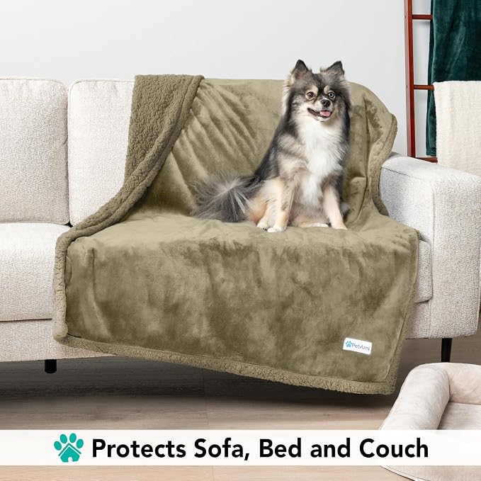 PetAmi Dog Blanket for Medium Large Dogs, Pet Bed Blanket Cat Puppy Kitten - Image 3
