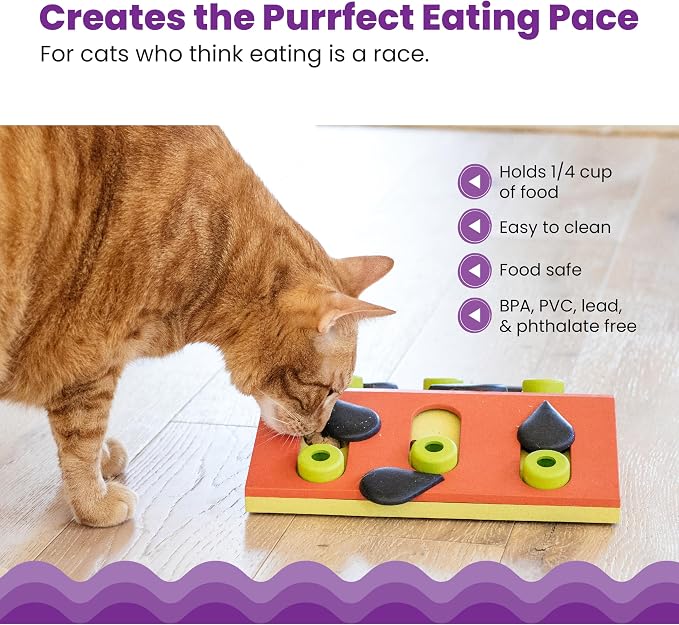 Catstages by Nina Ottosson Melon Madness Puzzle & Play – Interactive Treat - Image 4