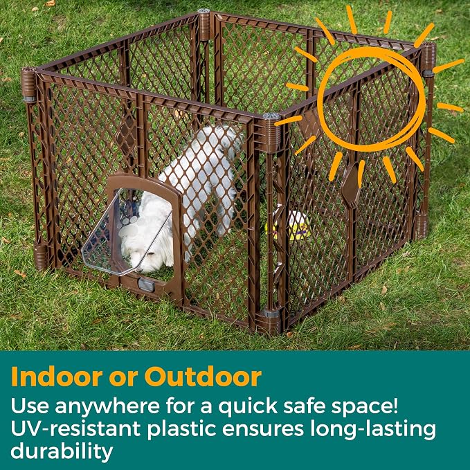 MyPet North States Petyard Passage: 4-Panel Folding Dog Playpen Indoor or - Image 7