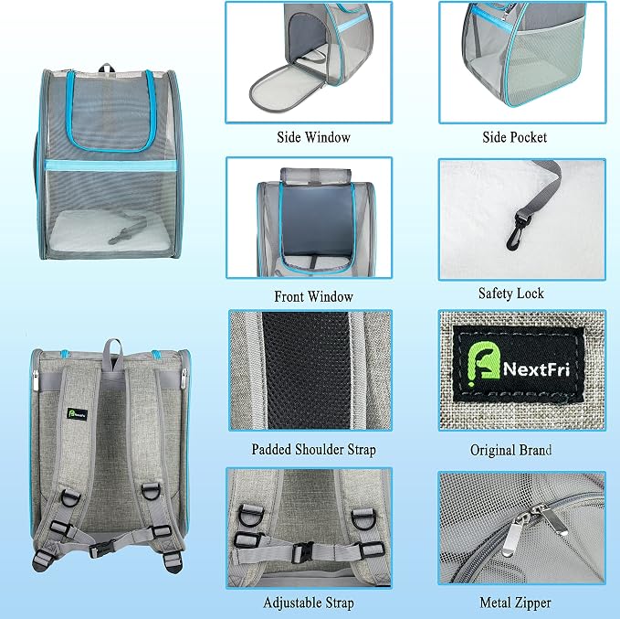 Pet Carrier Backpack, Ventilated and Breathable - Image 7