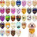 30 Pcs Halloween Thanksgiving Dog Bandanas Bulk Stitch Dog Bandanas by Bestwishforyou