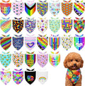 30 Pack Pride Dog Bandanas Bulk by Bestwishforyou
