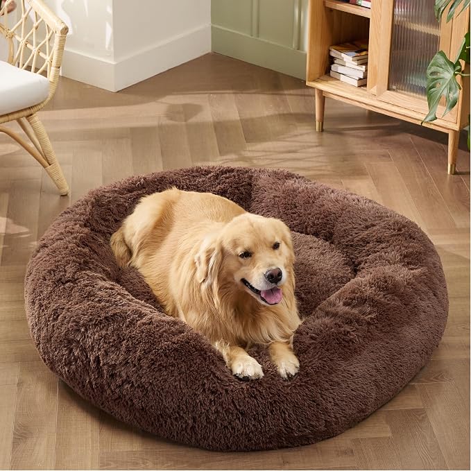 Bedsure Calming Dog Bed for Extra Large Dogs - Image 4